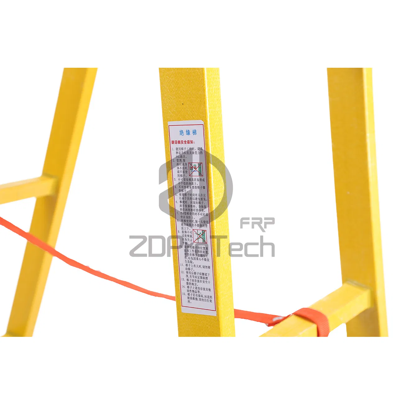 4 FT Fiberglass Platform Step Ladder with 300 Lb Duty Rating