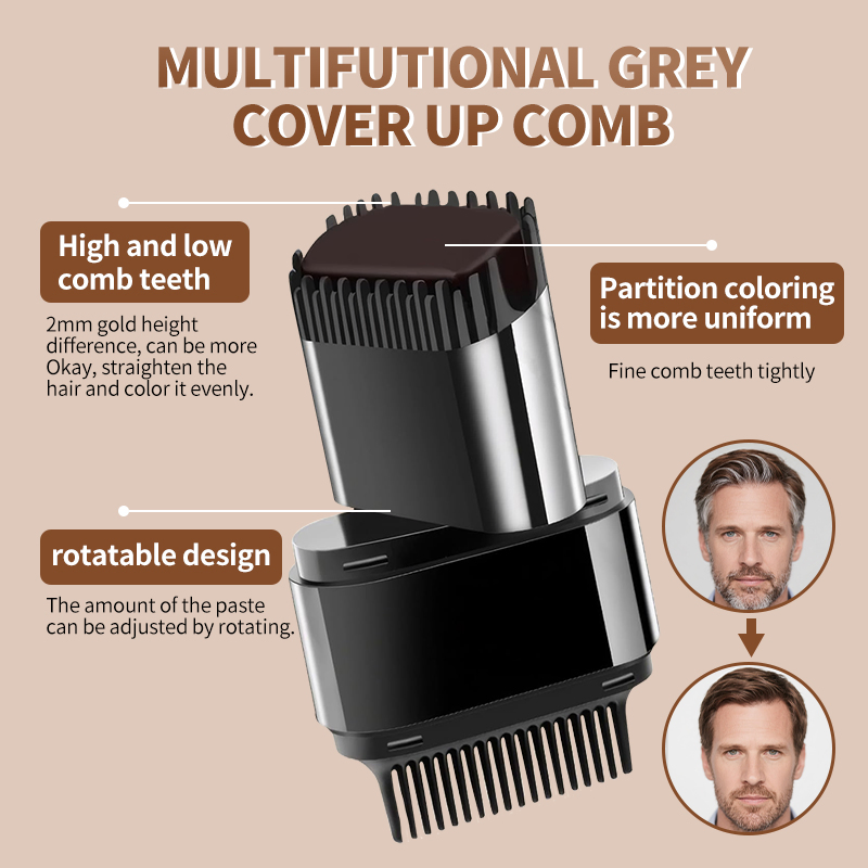 Factory Price Instantly Cover Grey White Hair Magic Root Touch up Black Brown Hair Dye Color Cream