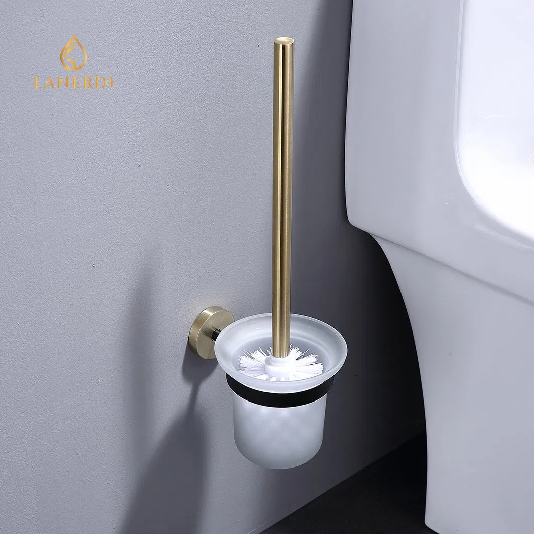Держатель для ёршика Modern Elegant, золото и черный