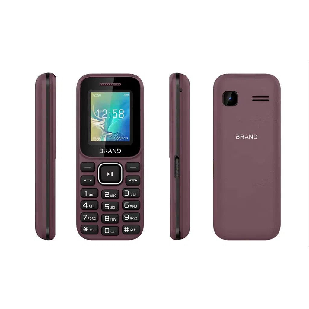 Бюджетный кнопочный телефон GSM 2G с долгим временем работы