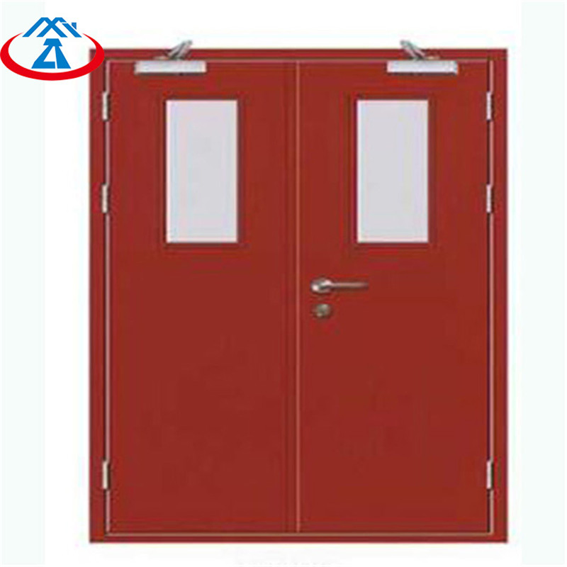 Steel Metal Material Fire Exit 3 Hours Rated Fire Resistance Time Fireproof Door