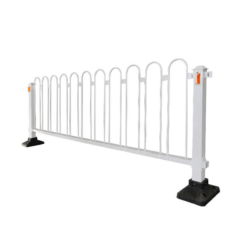 Flexible Zinc Coated Road Fence for Adjustable Traffic Flow Control