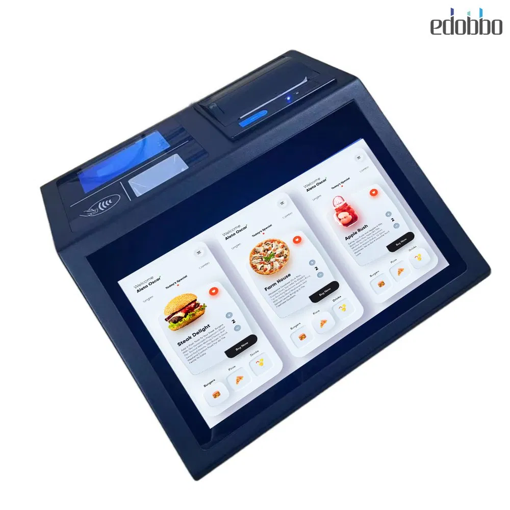 11.6-Inch Touch-Screen Android/Windows POS System with Built-in 2D Scanner and Printer