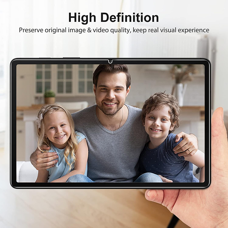 Anti Scratch HD Tempered Glass Screen Protector for Samsung Galaxy Tab S9 Plus/S8 Plus 12.4 Inch