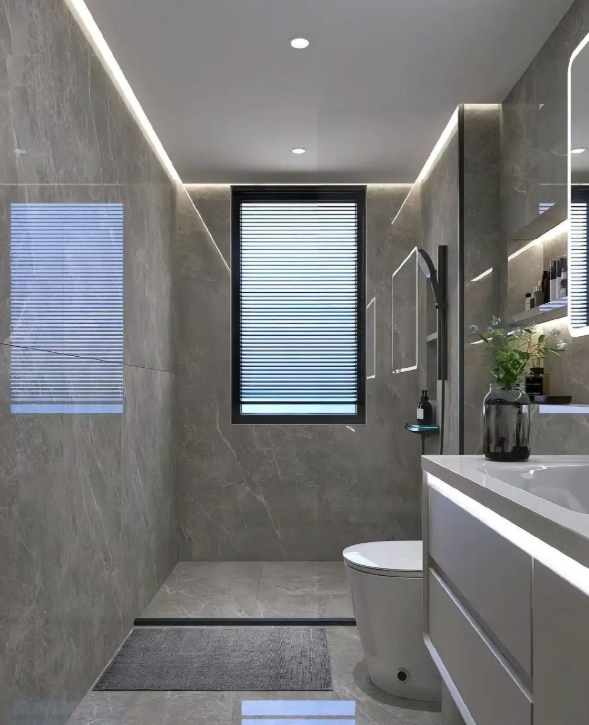 1220*2800/2900/3000mm High Glossy UV PVC Marble 3D Wall Sheet for Interior Decoration