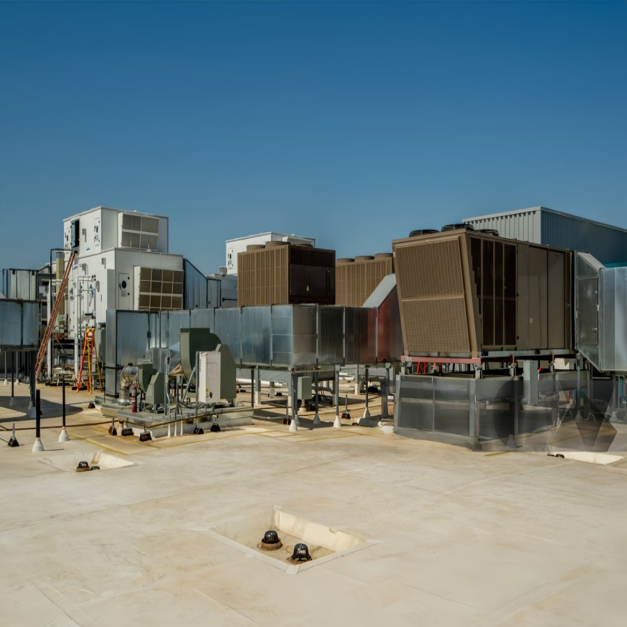 Flexible Power Rooftop Air Conditioning Units (380V/400V, 50Hz/60Hz selectable)