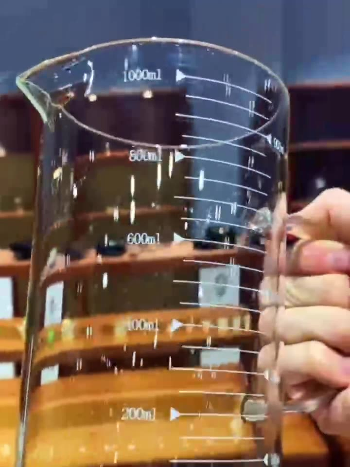 Good Selling Glass Measuring Cup 1000ml High Borosilicate Multi-Purpose Kitchen Measuring Cup