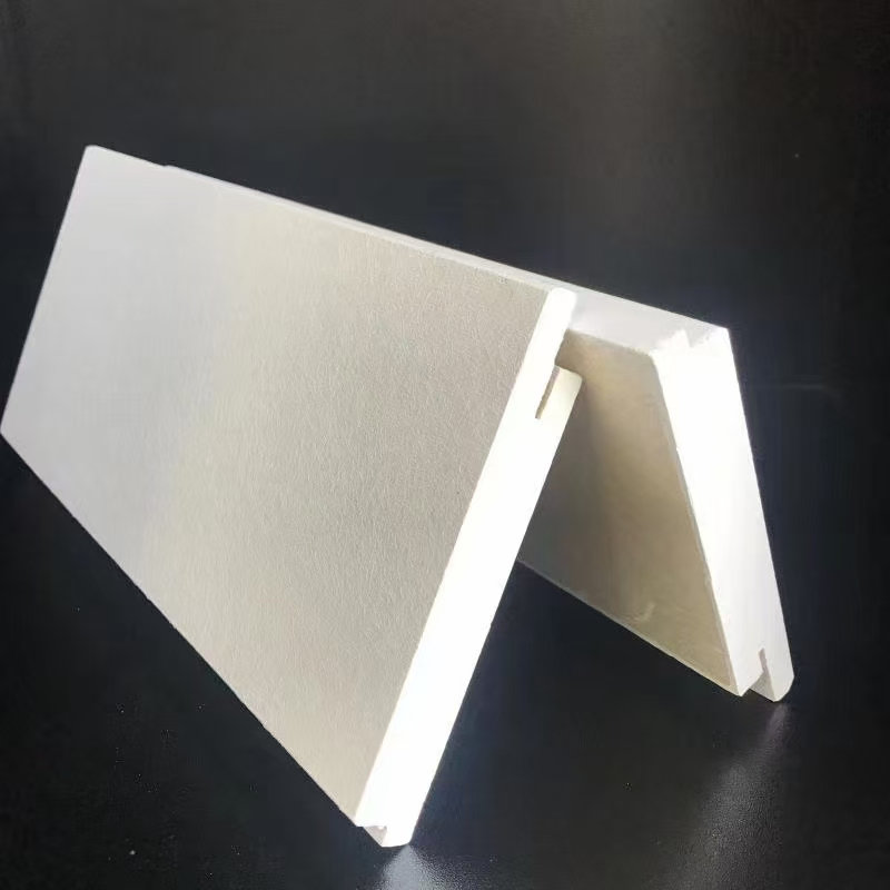 China Factory 90-140kg/M3 Density High Nrc Fiberglass Acoustic Ceiling Tiles for Suspended Ceiling System