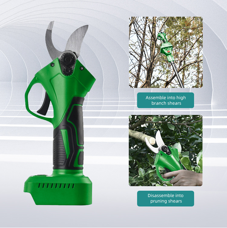 Garden Tools High Branch Saw Fruit Tree Pruner Mini Potable Chain Saw Aluminum Telescopic Rod (EB20)