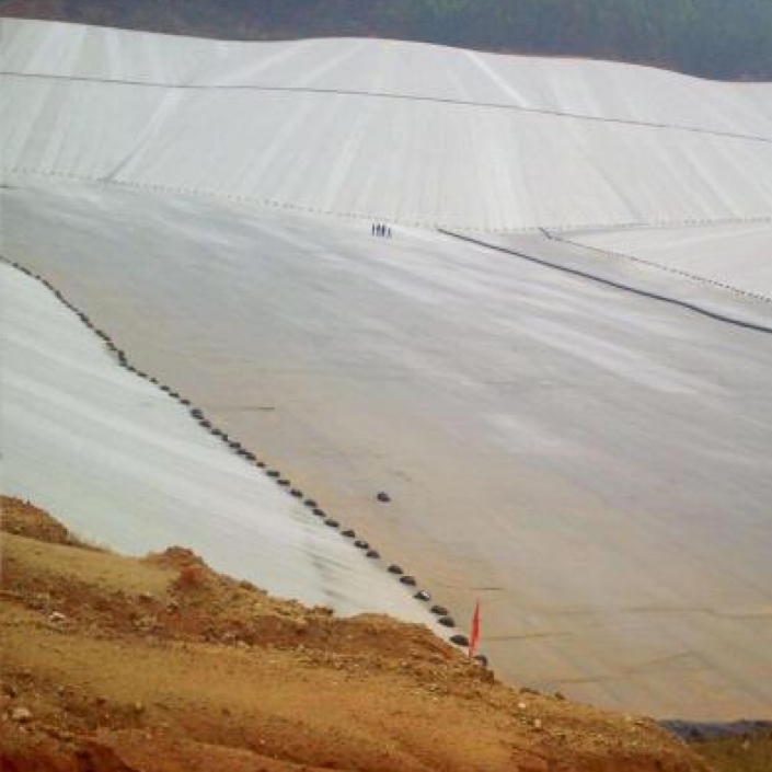 3D Composite Drainage Net for Landfill Drainage Layers and Roof Gardens