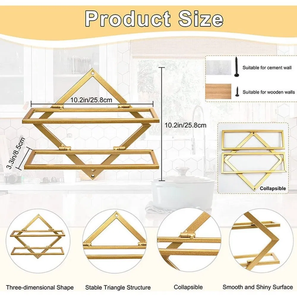 Настенная полка для вина на 2 бутылки Ez28669