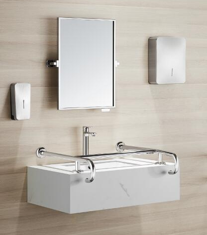 Hand Dryer with Stainless Steel Cover and Modern Design