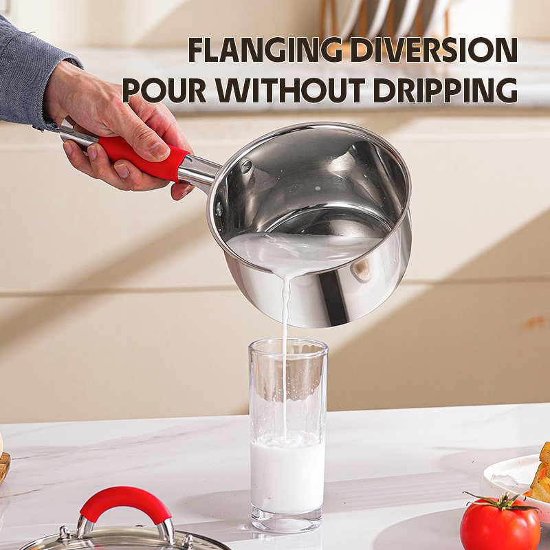 Stainless Classic 15 PCS Cookware Set with Saucepans, Saute Pans, & Skillets