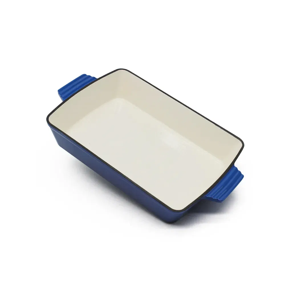 Wholesale High Quality Cast Iron Cookware Set Customize Blue Enamel Pots and Pans Cooking Pot