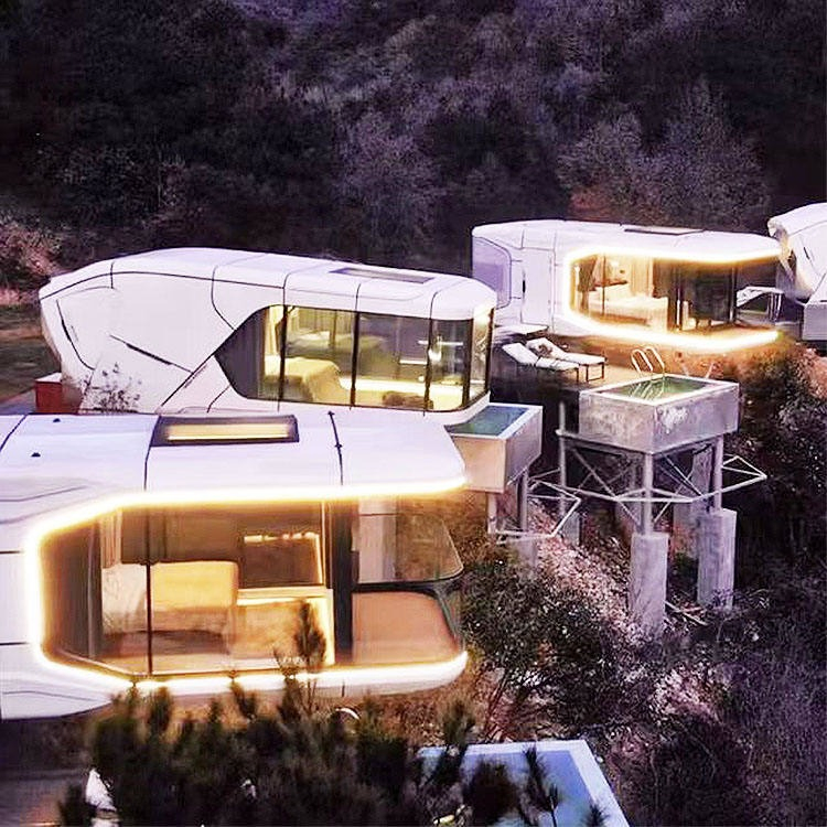 Luxury Durable Resort Farm Space Capsule House