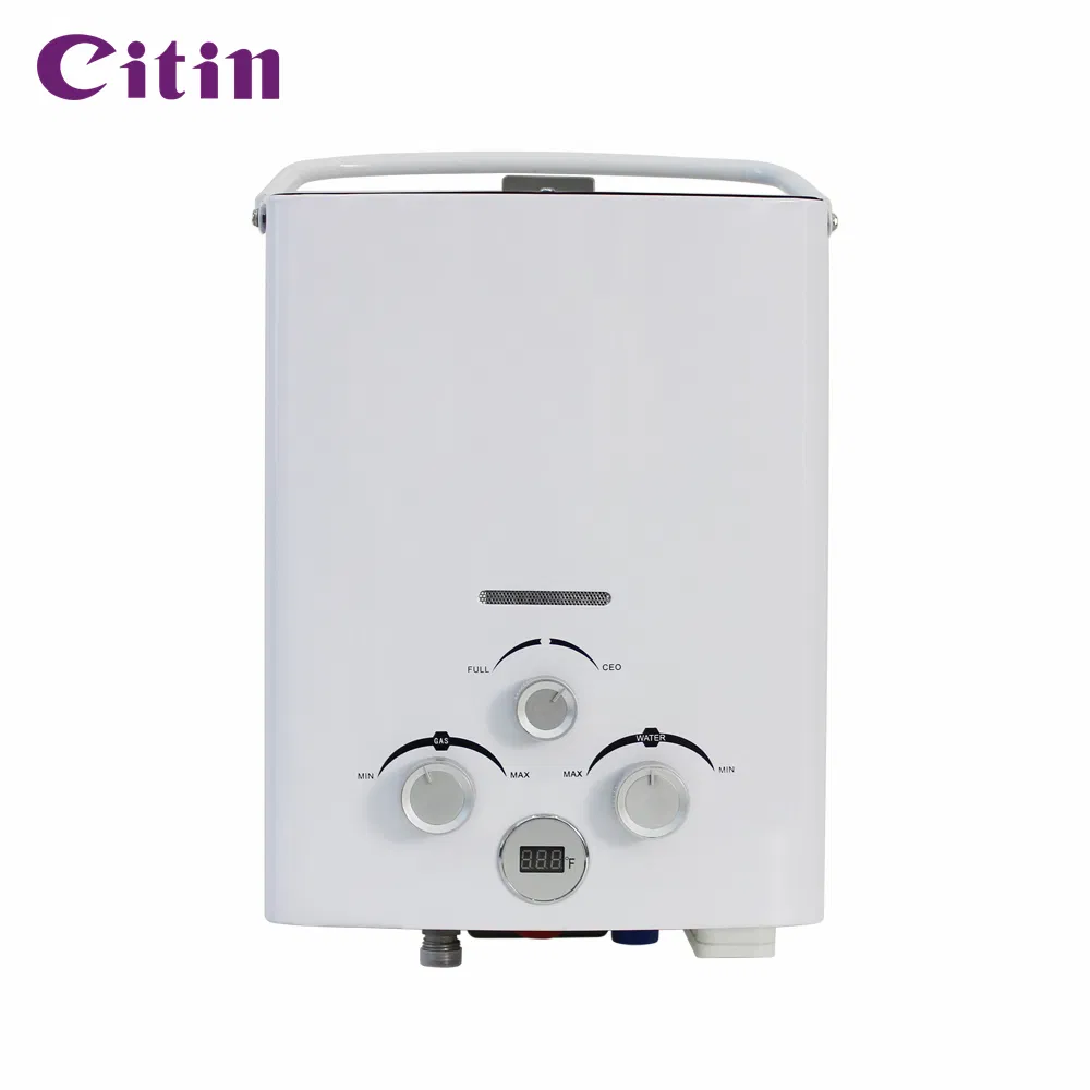 Compact Knob Control Gas Water Heater for Outdoor Adventures Gas Water Heater