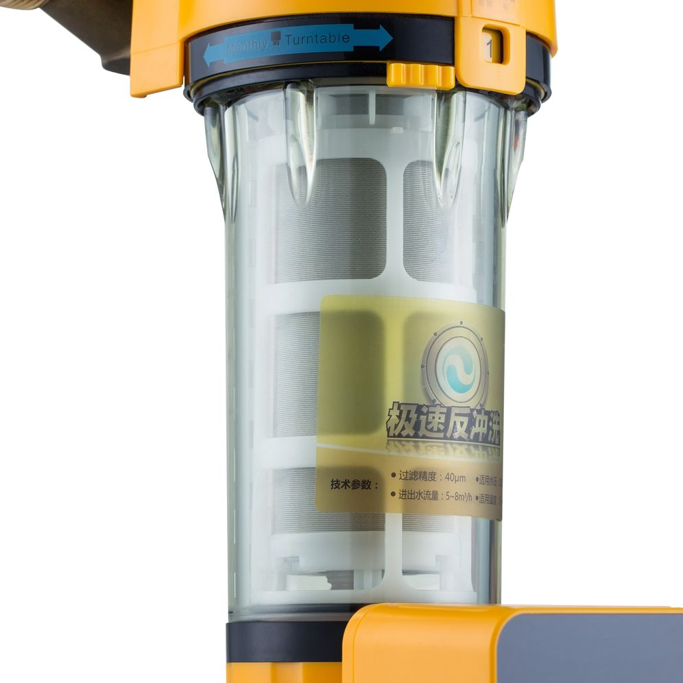 OEM Automatic Water Filter for Whole House Water Filtration System and 40 Micro Back Washing Water Treatment Machinery