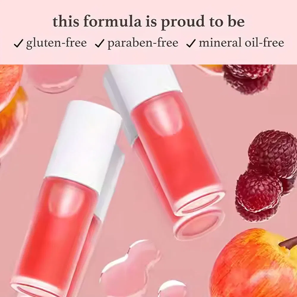Wholesale Vendor Hydrating Nourishing Lip Care Tinted Lipgloss Apppleberry Lip Oil