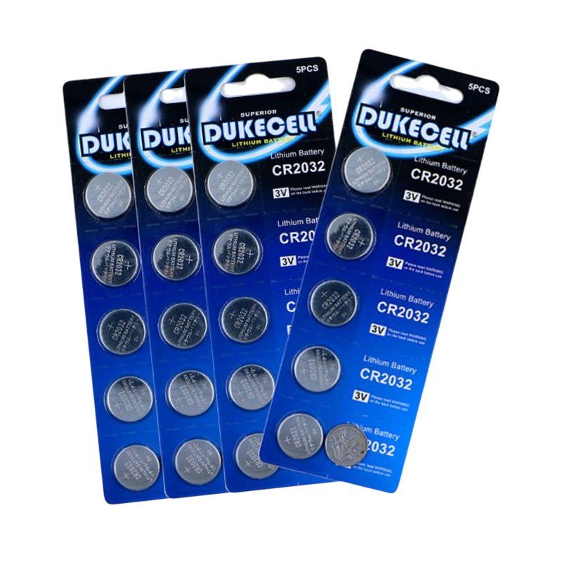 CR2032 3.0V High Performance Primary Lithium Button Battery Smart Home Appliances RoHS Certified