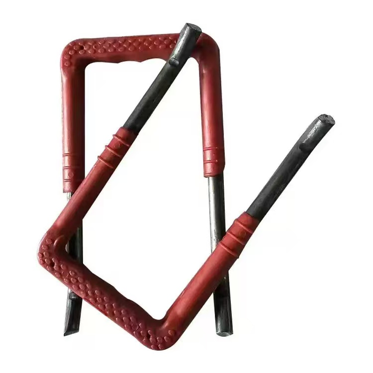 Portable Plastic Steel Ladder with Galvanized Natural Color Finish