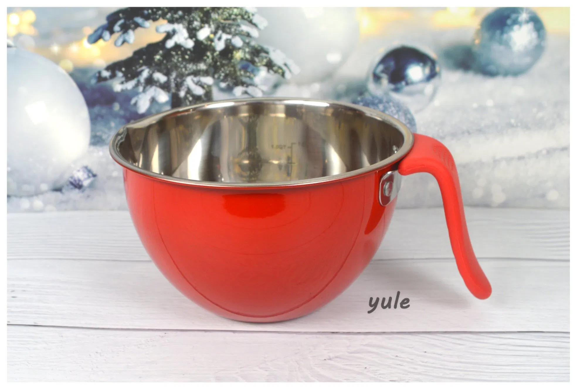 High Quality Factory Wholesale Colorful Bowl Stackable Stainless Steel Mixing Bowl Multifunctional Kitchenware