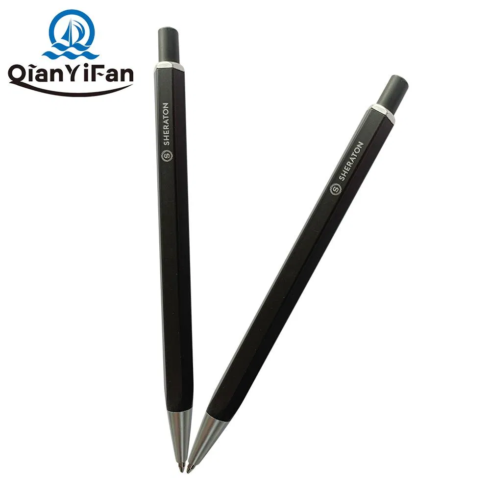 New Promotion Cheap Ball Point Metal Pens with Personalized Custom Branded Logo Manufacturer Ballpoint Gift