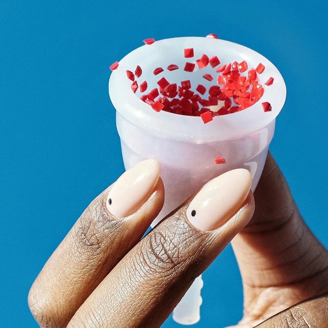 Wholesale High Quality Eco-Friendly Medical Grade Silicone Soft Menstuation Cup Women Period Reusable Hygiene Menstrual Cup