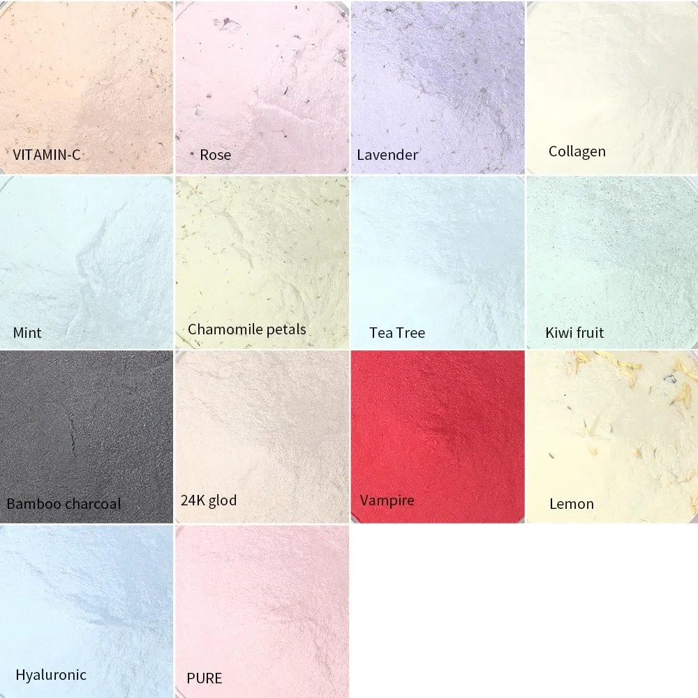 Petal Facial Mask Powder Crystal Jelly Facial Mask Rose Asiatica Soft Film Powder Beauty Salon Special Canned