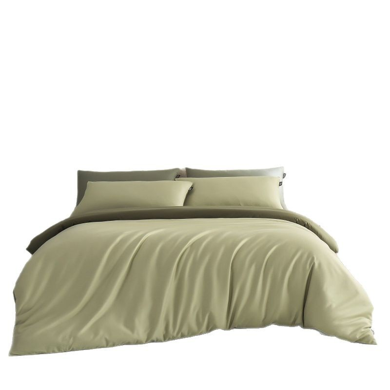 Custom Luxury Twin Linen 100% Cotton Hotel Bed Sheet Bedding Set