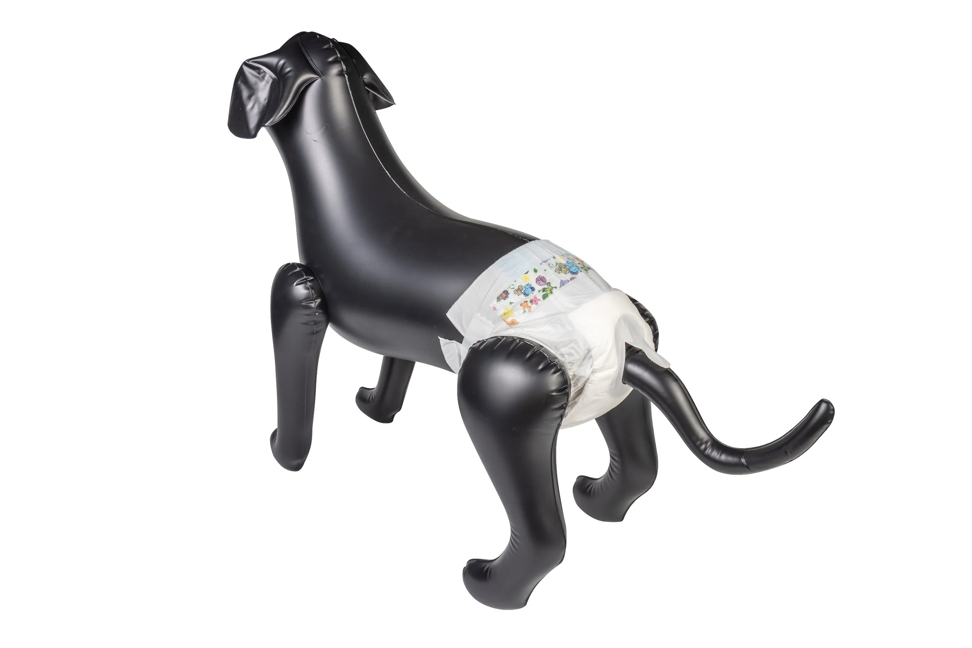 High-Quality Fast-Absorbing Water Locked Into a Large Number of Breathable Disposable Pet Diapers Magic Tapes