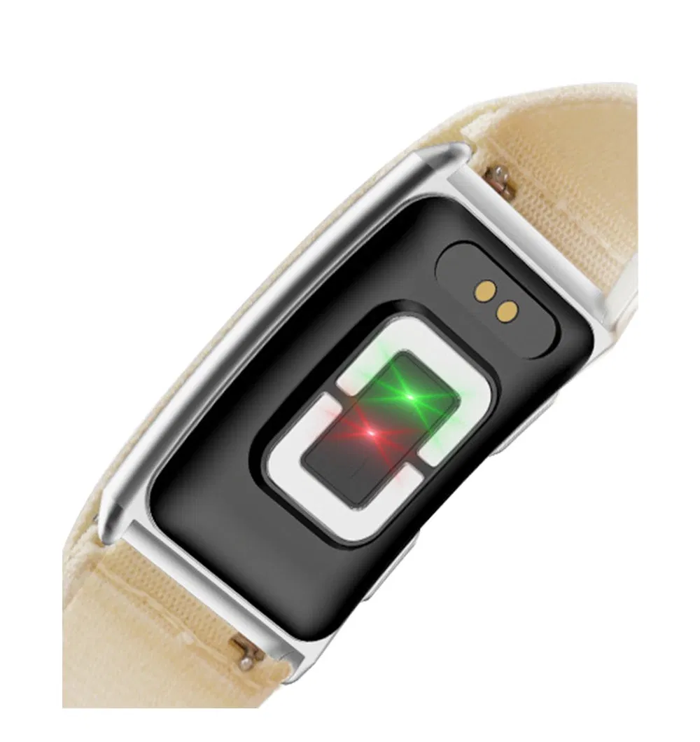 D04 No Screen Smart Bracelet ECG Long Days Standby IP67 Waterproof Magnetic Charging