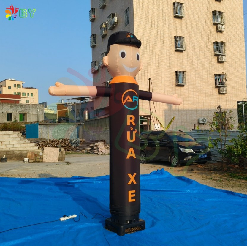 Customized 3m Inflatable Sky Dancer Inflatable Air Dancer Inflatable Dancing Tube Man for Advertising