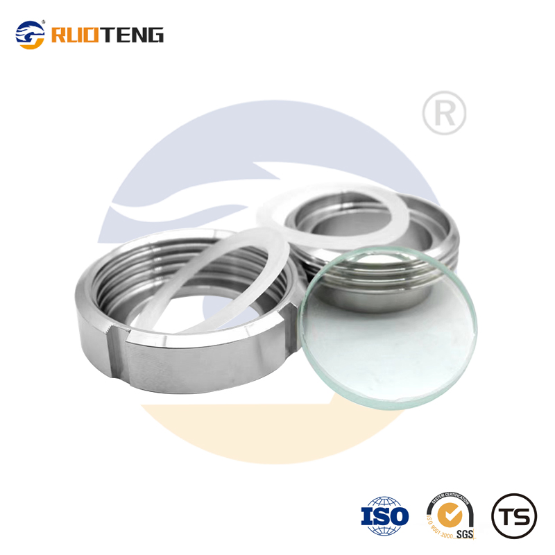 [Ruoteng] Stainless Steel SS304 316L Sanitary Tri-Clamp Union Sight Glass Viewing Holes for Pressure Tanks for Glass Canning