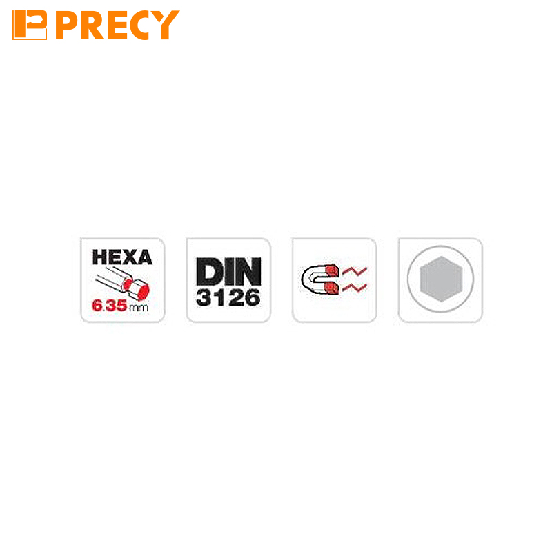 Набор магнитных головок 6 шт