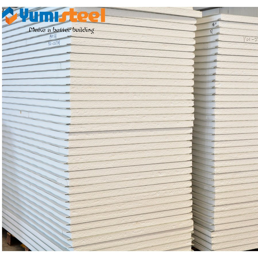 50mm Color Customized Sheet Structural Insulated EPS Sandwich Panel for Wall/Roof