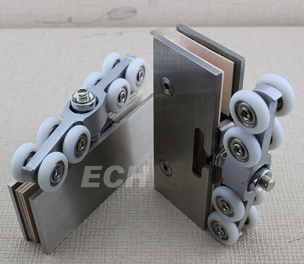 Good Quality Glass Sliding Roller 316 Stainless Steel Roller System