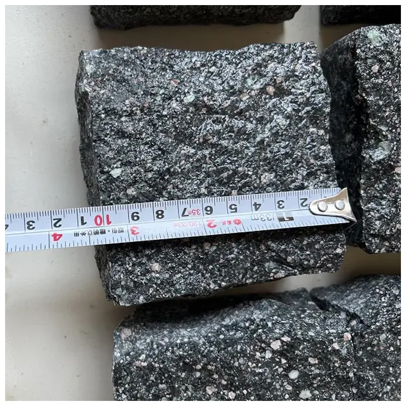 Natural Split Green Porphyry Exterior Cube Pavers