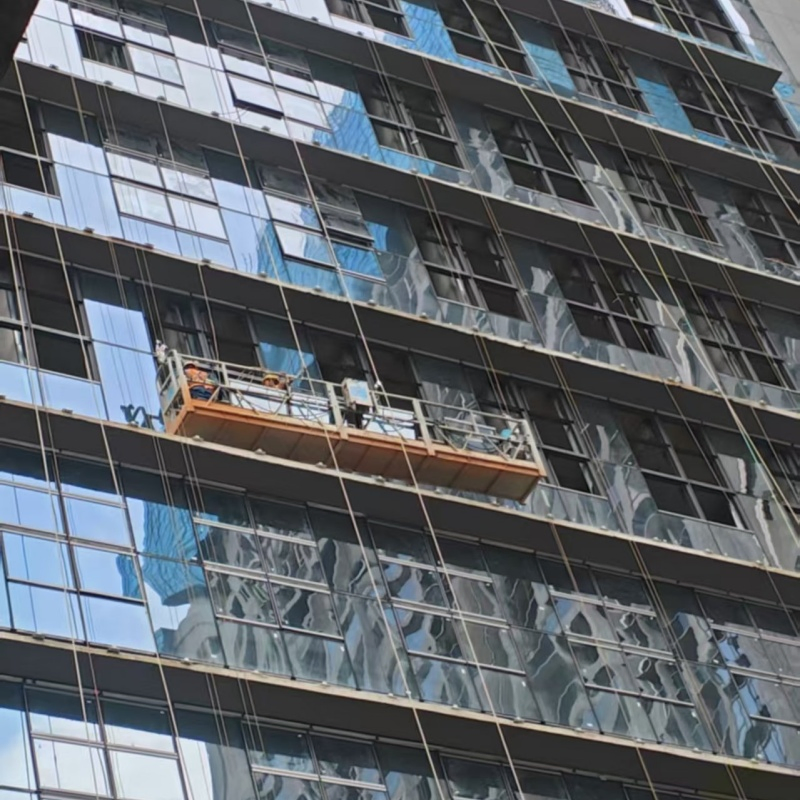 Panoramic High Light Aluminum Alloy Aluminum Plate Stone Glass Curtain Wall System
