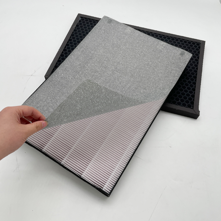 HEPA Filter & Active Carbon Filters for Bissell Air220 2609A Air320 2768A Air Purifiers Part 2677 2678 2804