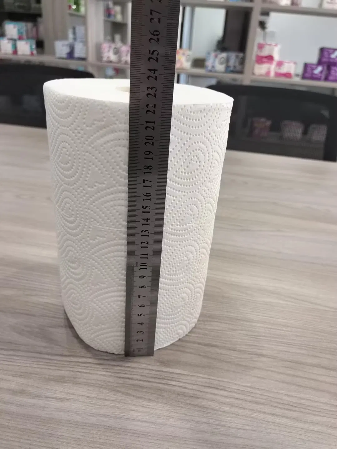 Double Layer High Quality Biodegradable Embossed Tissue Kitchen Paper