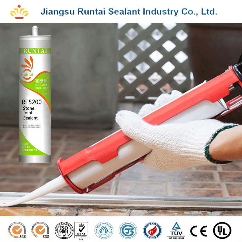 Flexible Weatherproof Silicone Adhesive Glue for Professional and Home Marble Stone Sealing Bonding Projects