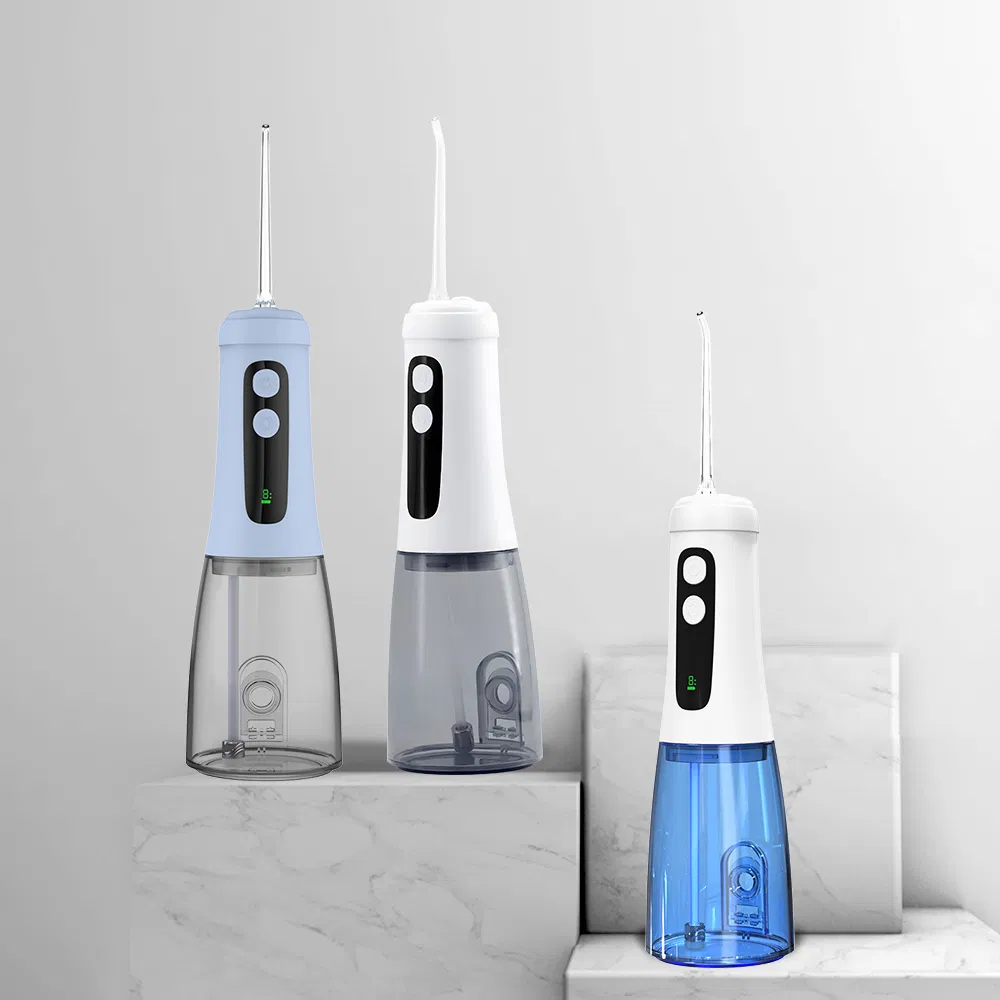 300ml Travel Portable Gum Cleaner Dental Floss Irrigator Oral Portable Water Flosser Teeth Cleaning Water Flosser