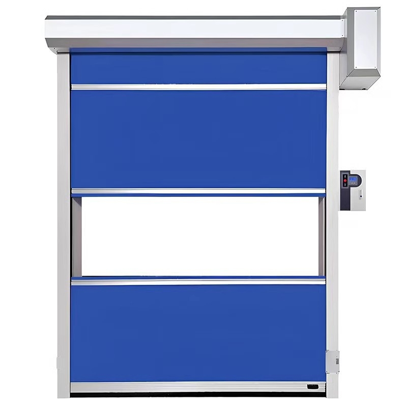 High-Performance PVC Door with Fast Rolling Motor Mechanism