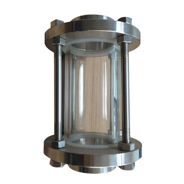 DIN/SMS Stainless Steel Sanitary Pipeline Hygienic Welded/Clamped/Threaded Sight Glass
