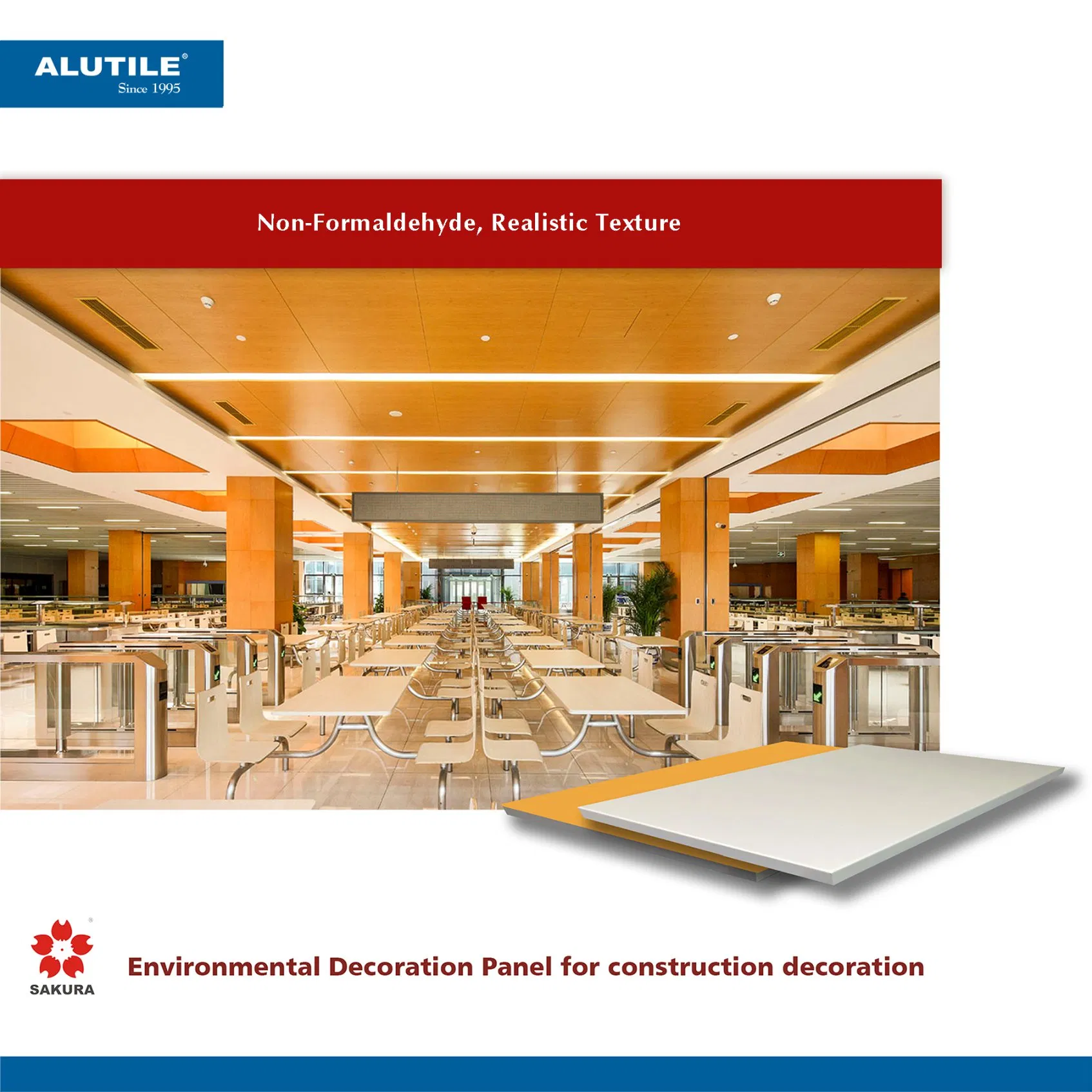 Алюминиевая композитная панель 4 мм для отделки