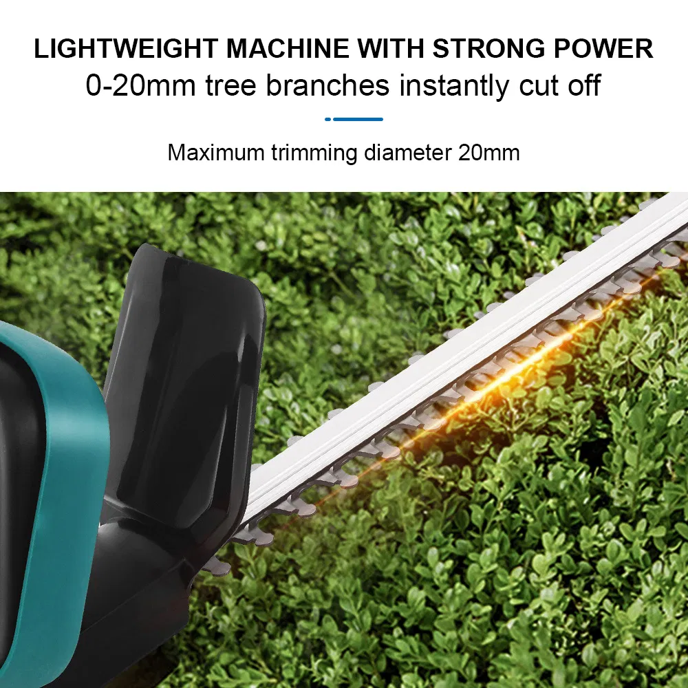 Brushless Cordless Electric Hedge Trimmer Garden Cutter Suitable for Anywhere Hedge Trimmer Cordless Hedge Trimmer Garden Cutter
