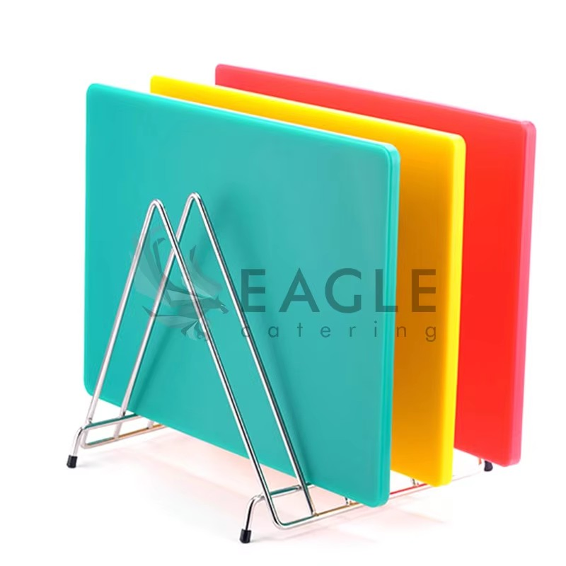 Factory Price Eco-Friendly Grey Plastic Cutting Board Smooth Gn 1/2 Kitchen Tools for Chopping Meat and Food