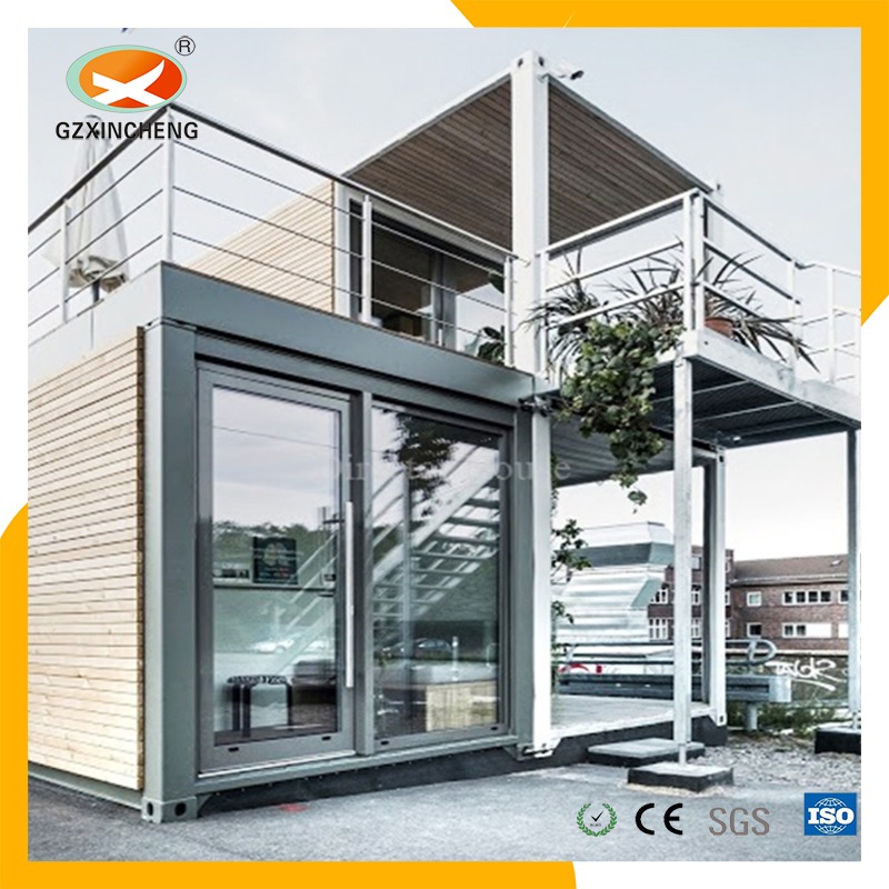 Modern Waterproof Modular Steel Frame Prefab House for Residential/Resort Building