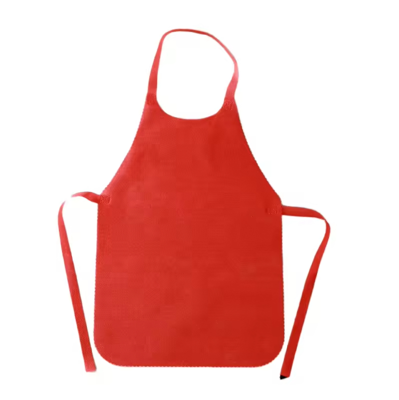2024 Non-Woven Disposable Aprons Oil-Proof Hot Pot Barbecue Apron
