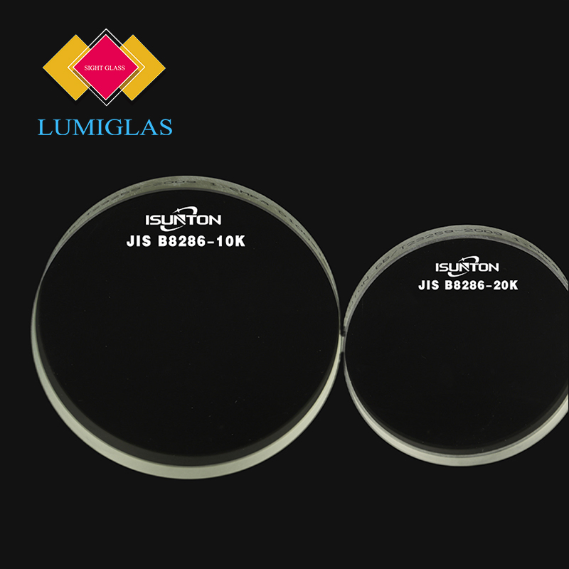 Hot Selling Hardened Corrosion Resistant Jisb8286 Tempered Sight Glass